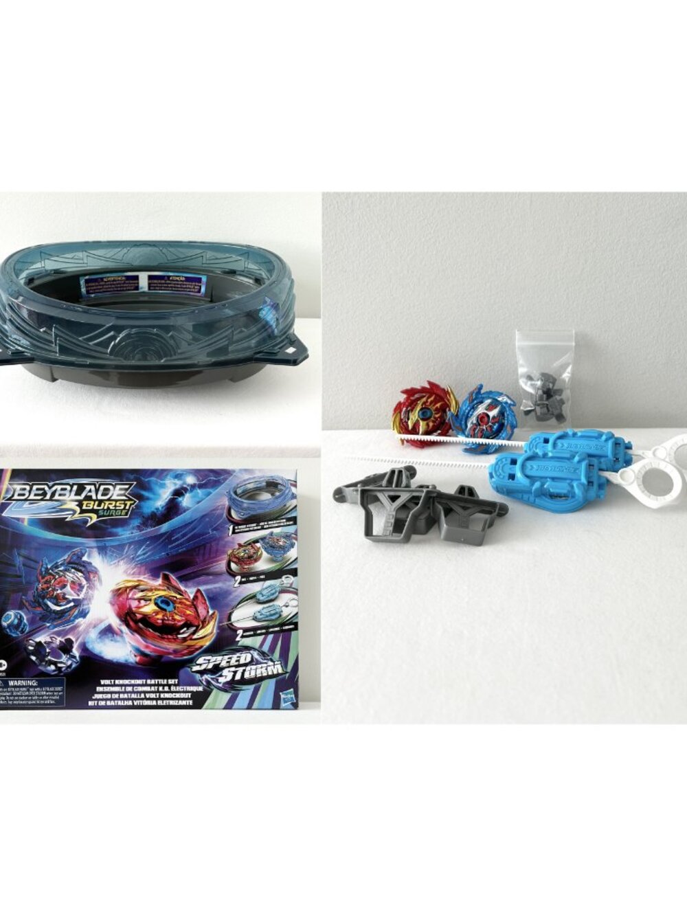 BEYBLADE Burst Surge Speed Storm Volt Knockout Battle Stadium Set & Box COMPLETE